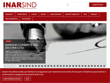 Tablet Screenshot of inarsind.org